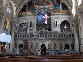 st. Mark Church in Alexandria Egypt